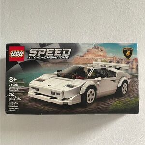 Lego Speed Champions White Lamborghini Countach